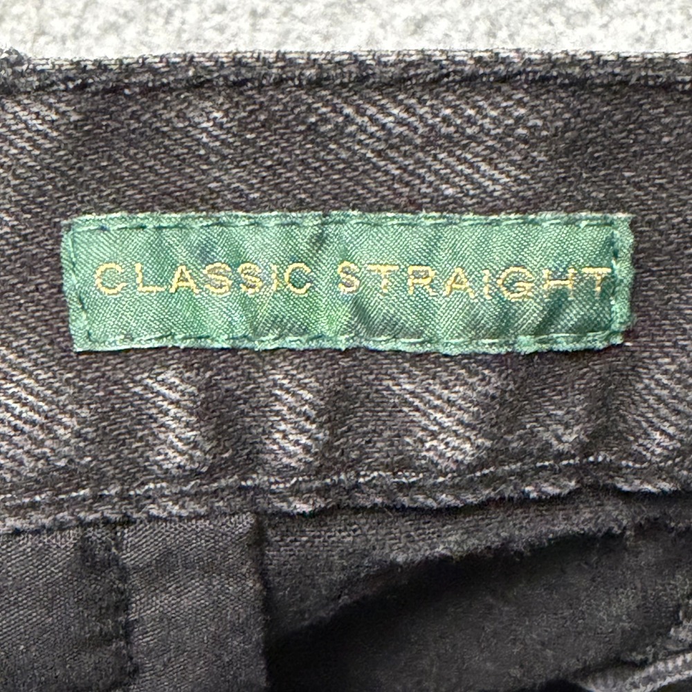 Lauren Ralph Lauren Jeans Co Womens Black Straight Leg Denim Pants Plus Size 16W - Picture 11 of 14